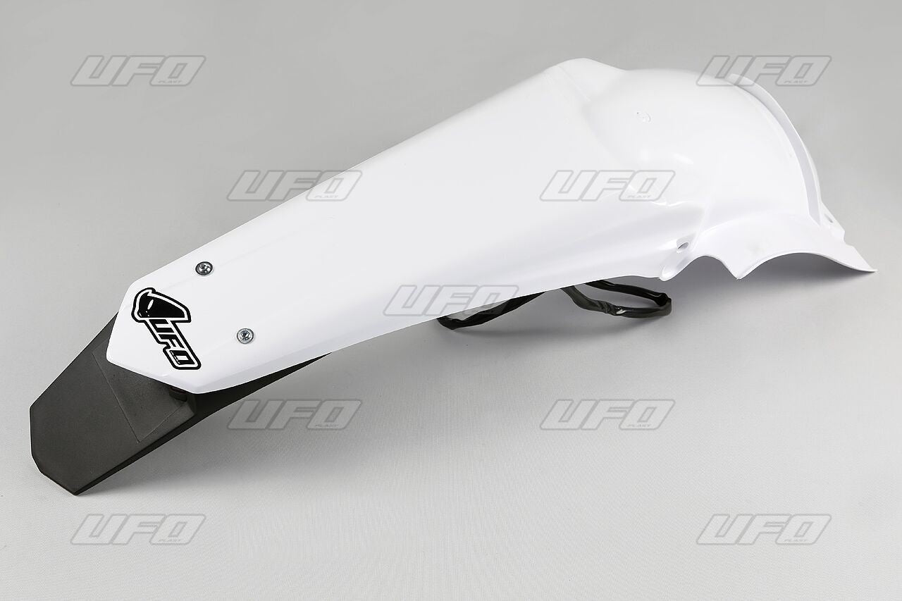 UFO ENDURO REAR FENDER W/ LED-LIGHT YAMAHA WR450F WHITE YA04831046