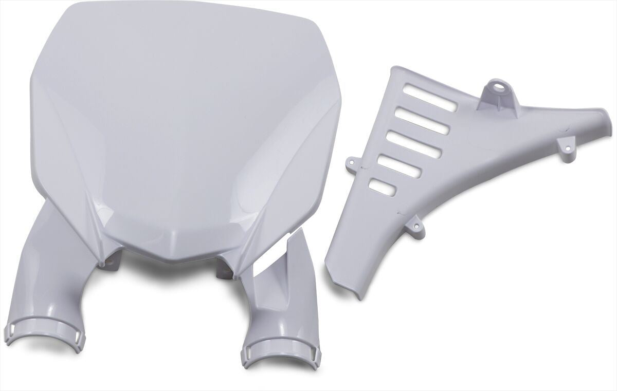 UFO Plate Stadium For Yamaha YZF 125 18-25 White YA04873-046