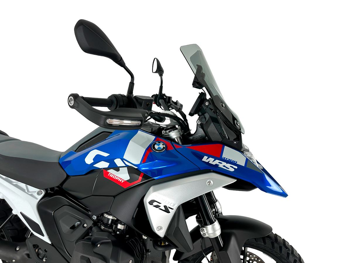WRS Windscreen Caponord BMW R1300gs Smoke Bm090f