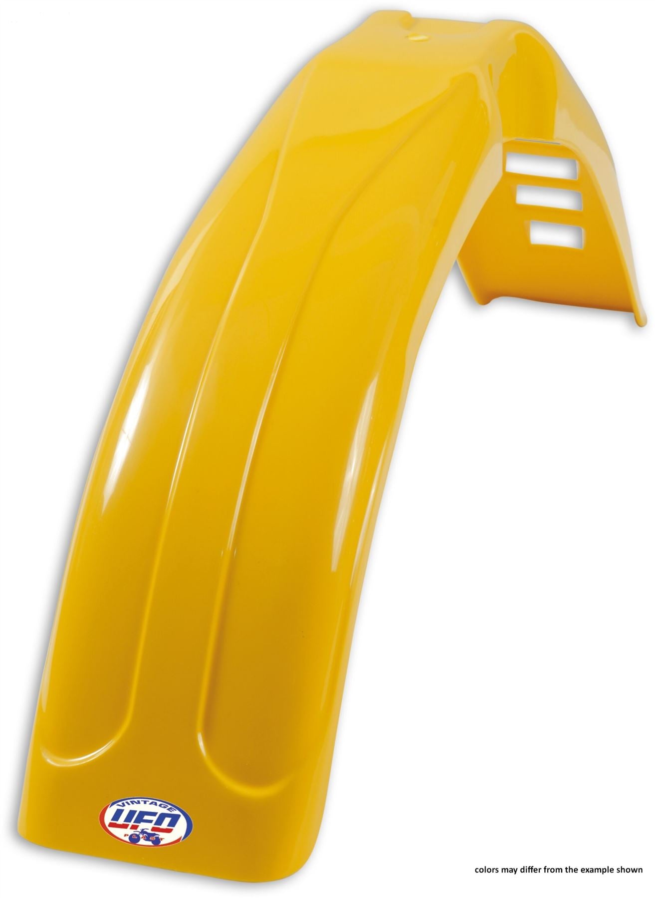UFO VINTAGE UNI FRONT FENDER MX/ENDURO SMALL (78-83) WHITE ME08002W