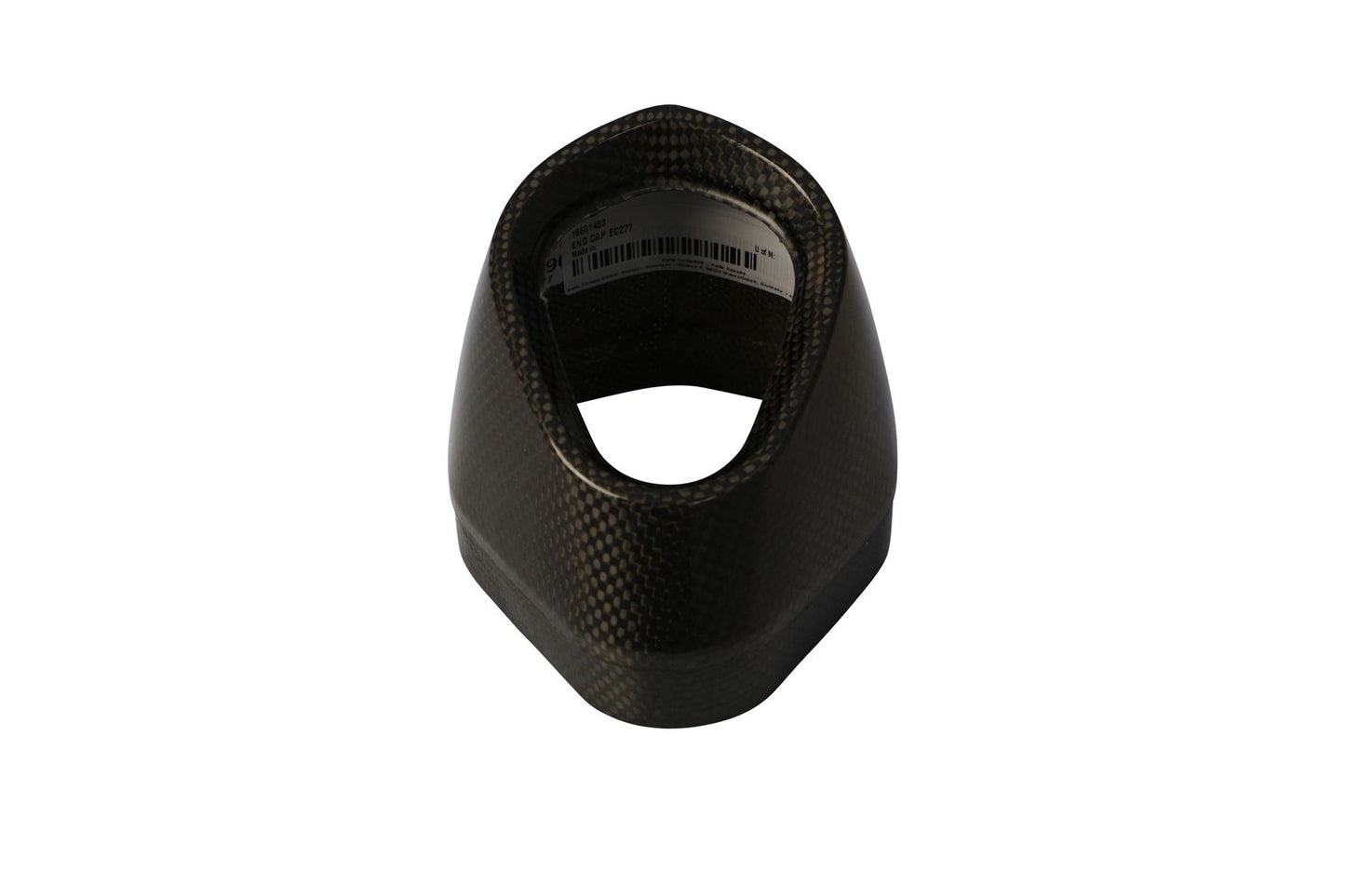 Akrapovic Muffler End Cap CF Black V-EC277