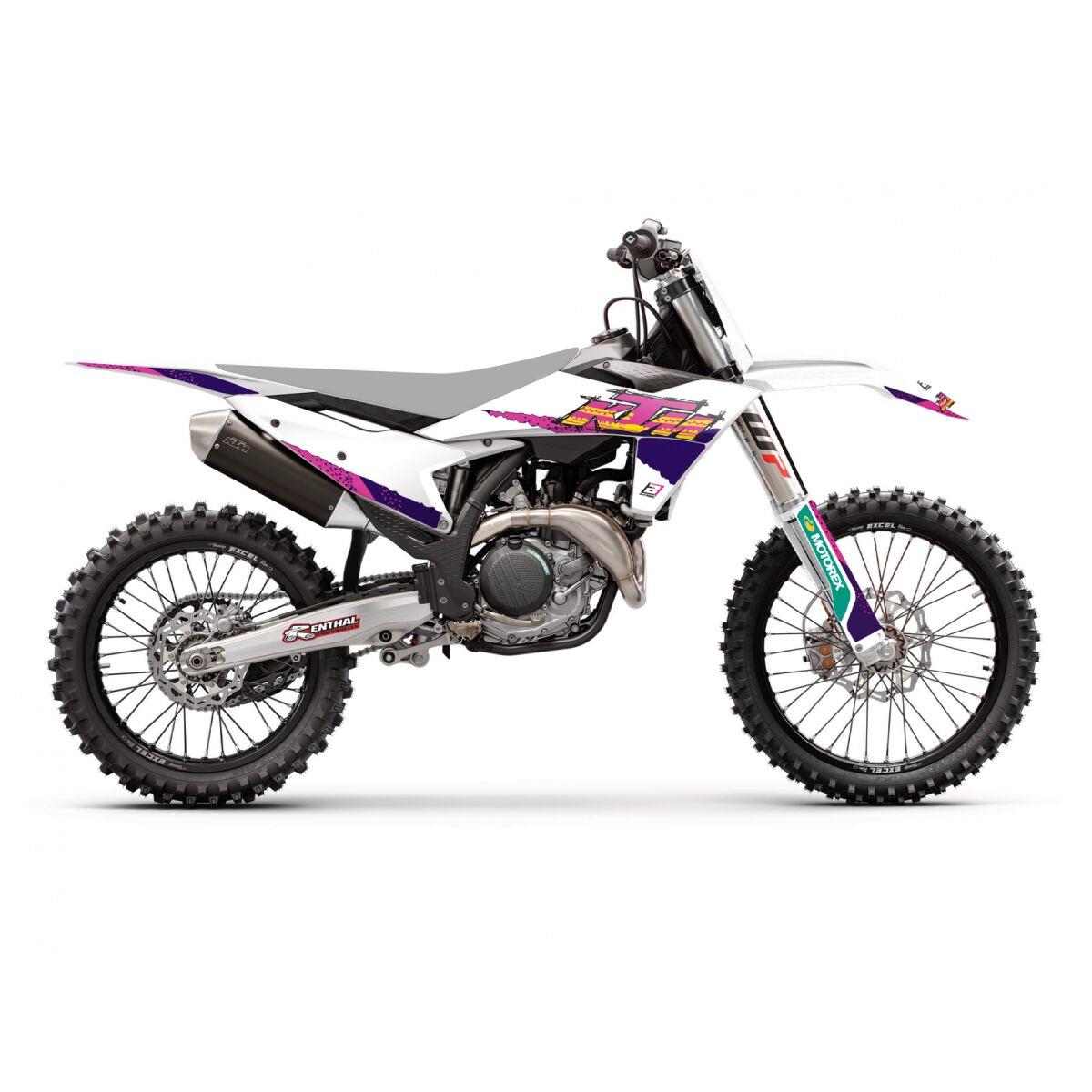 Blackbird Racing Sticker Graphic Kit Retro For KTM EXC 300 TBI 2025-2026 2552AA