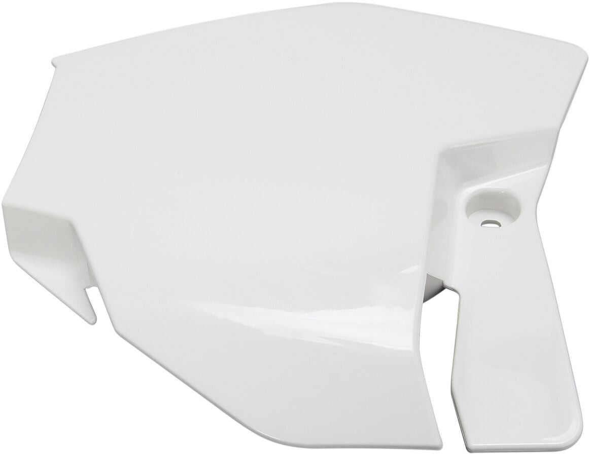 UFO FRONT NUMBER PLATE KTM 65SX WHITE KT04074-047