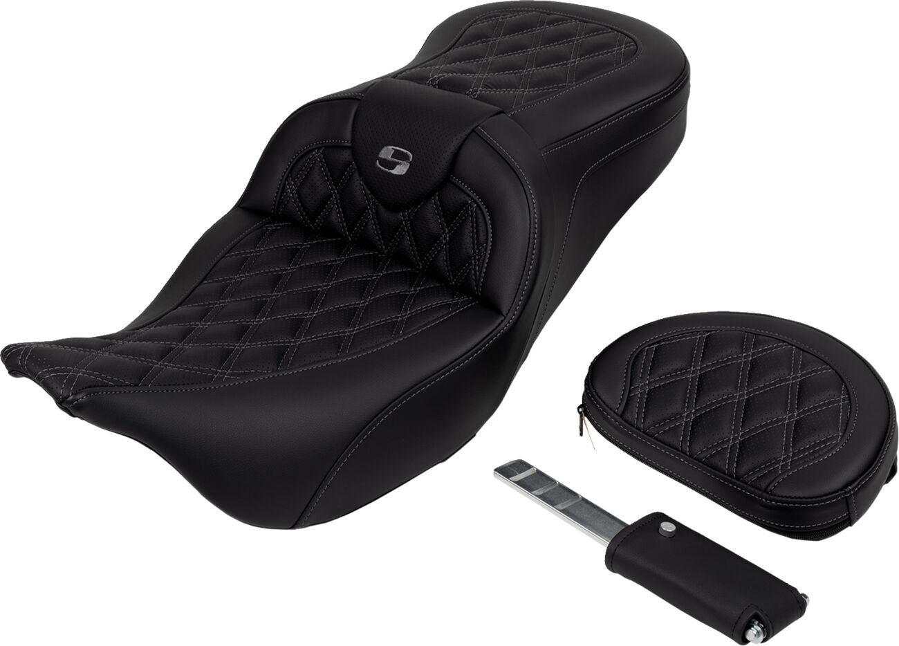 Saddlemen Roadsofa Seat For Harley Davidson FLHXS 1868 08-23 808-07B-182B2