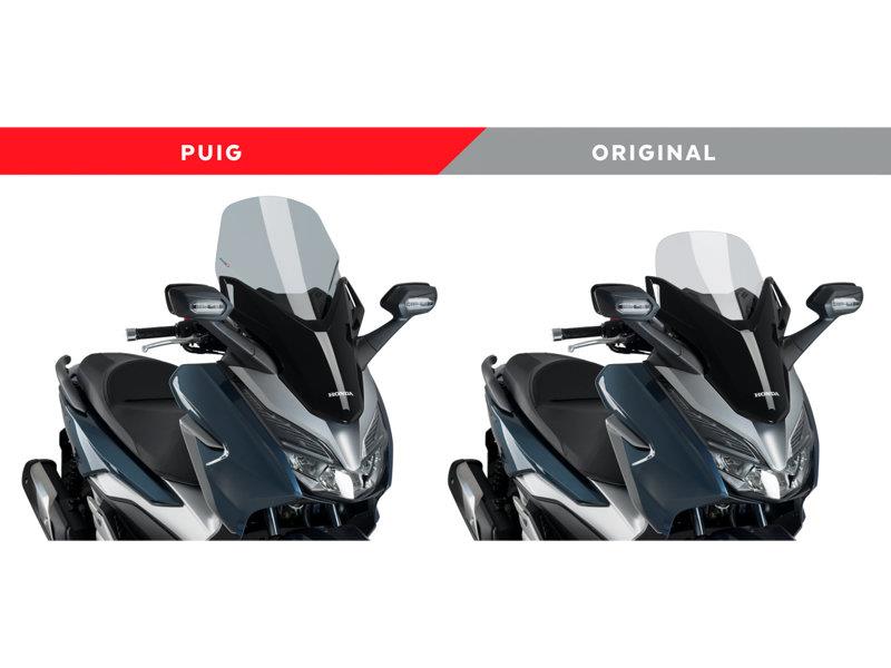 Puig V-Tech Line Touring Screen Light Smoke 3628N