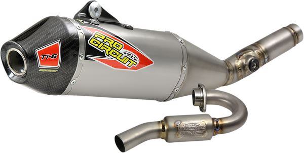 Pro Circuit Ti-6 Exhaust System For Kawasaki KX 250 2021-2024 Titanium 0322125F