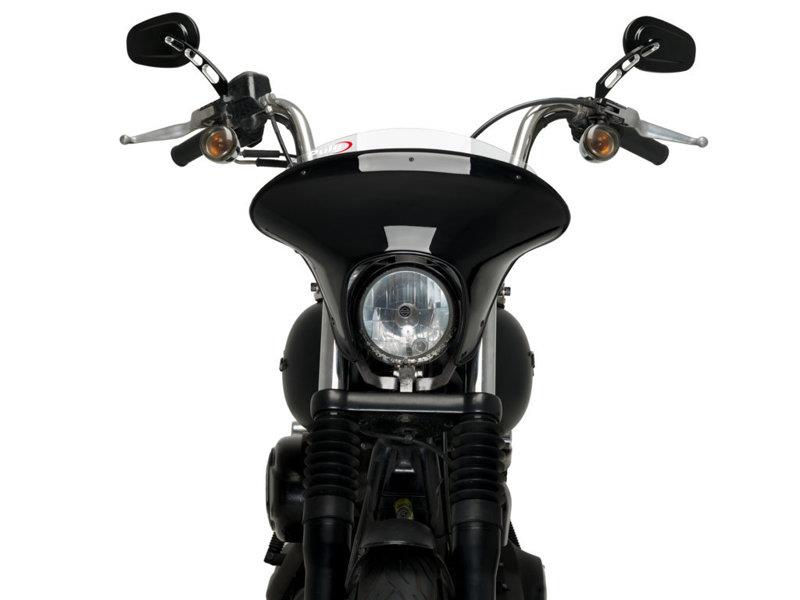 PUIG Batwing Sport Screen Clear for Harley Davidson Dyna Street Bob FXDB 06-17 21049W