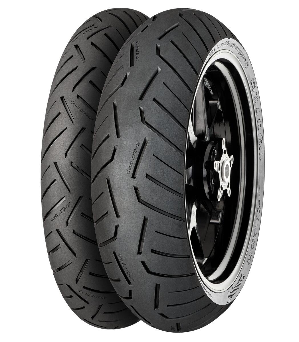 CONTINENTAL ContiRoad Attack 3 110/80R18 Motorcycle Tyre 02448200000