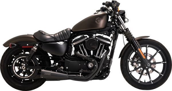 Vance & Hines 2-into-1 Upsweep Exhaust System For HD XL 1200 V 04-13 47627