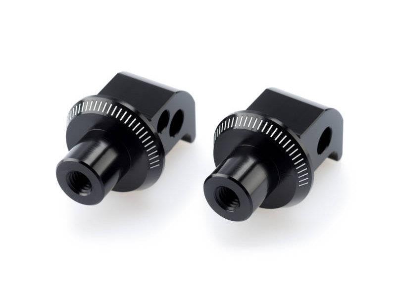 Puig Pillion Footpeg Adaptors Black 4965N