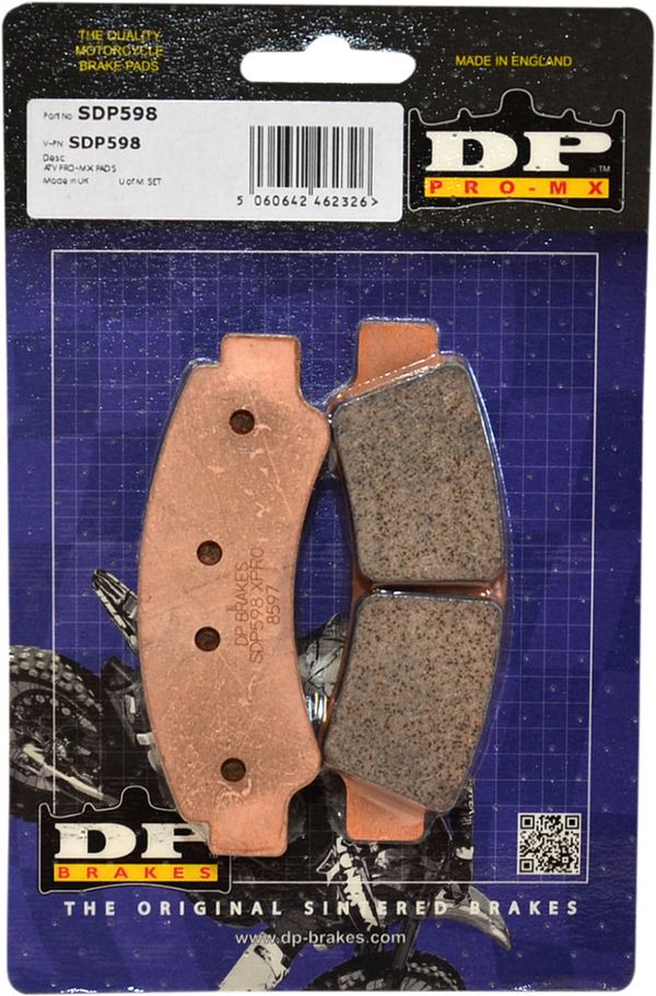 Dp Brakes SDP Pro Brake Pads For CF Moto CFORCE 1000 V2 EFI 4X4 2017-2024 SDP598
