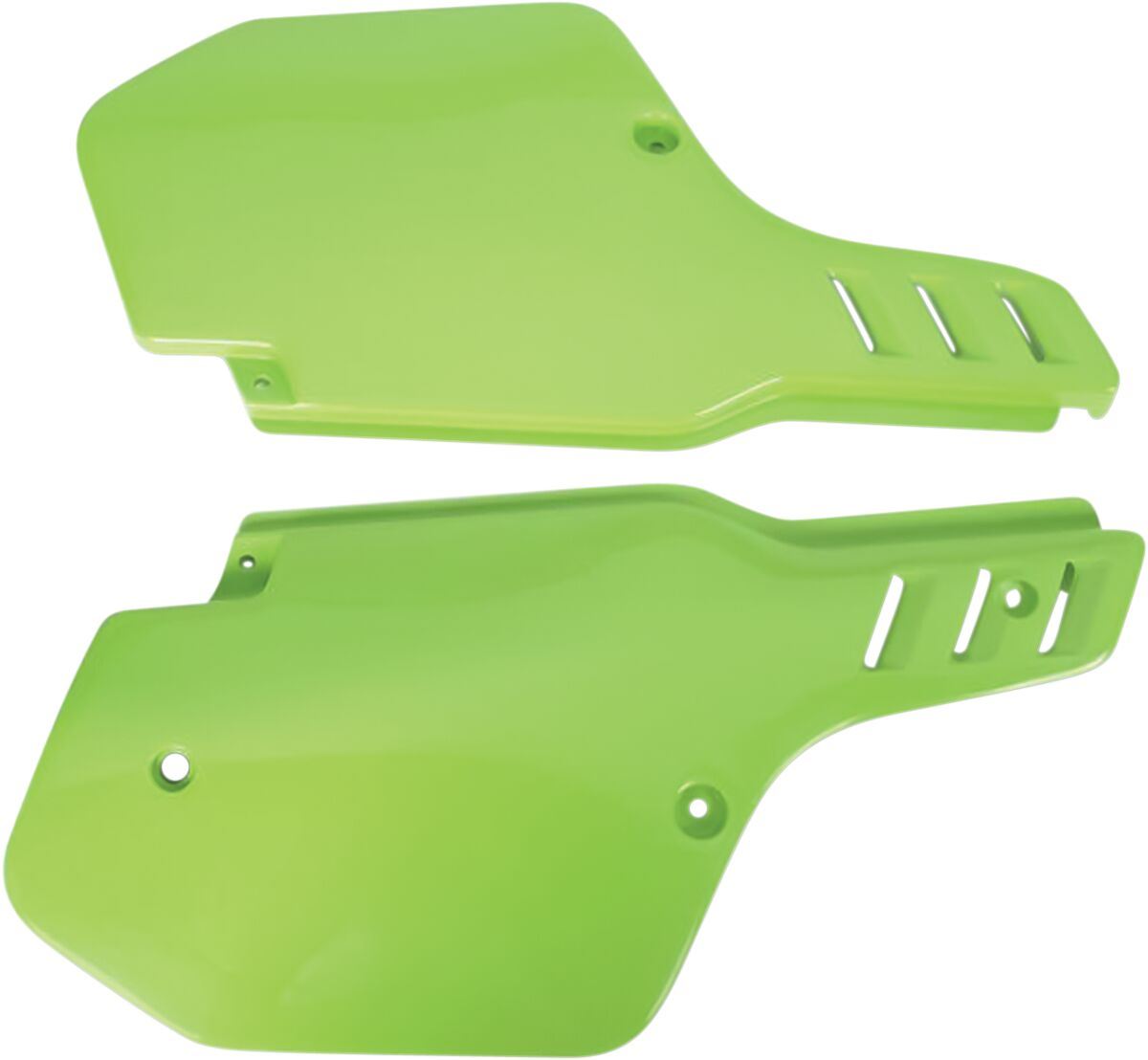 UFO SIDE PANELS KAWASAKI KX125/250/500 KX-GREEN KA02713-026