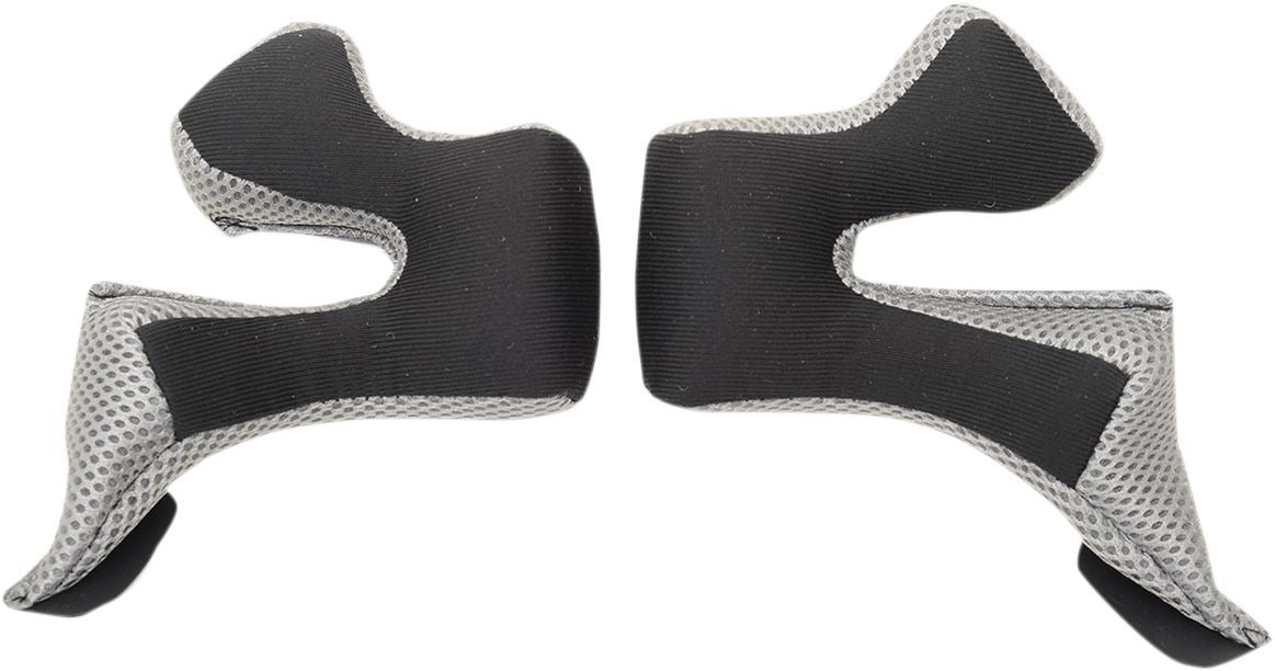 THOR Sector MX Motorcross Helmet Cheek Pads Silver 2023 Model