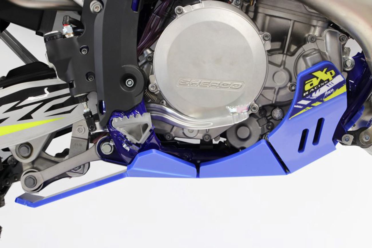 AXP RACING Xtrem Skid Plate For SHERCO SE 300 14-25 Blue AX1434