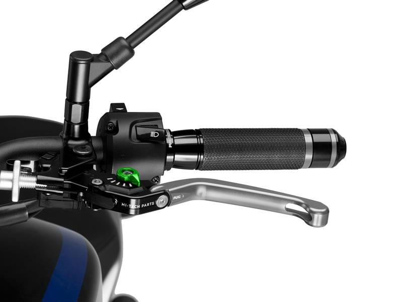 Puig Folding V3 Clutch (Silver Lever With Blue Selector) Green 6361F