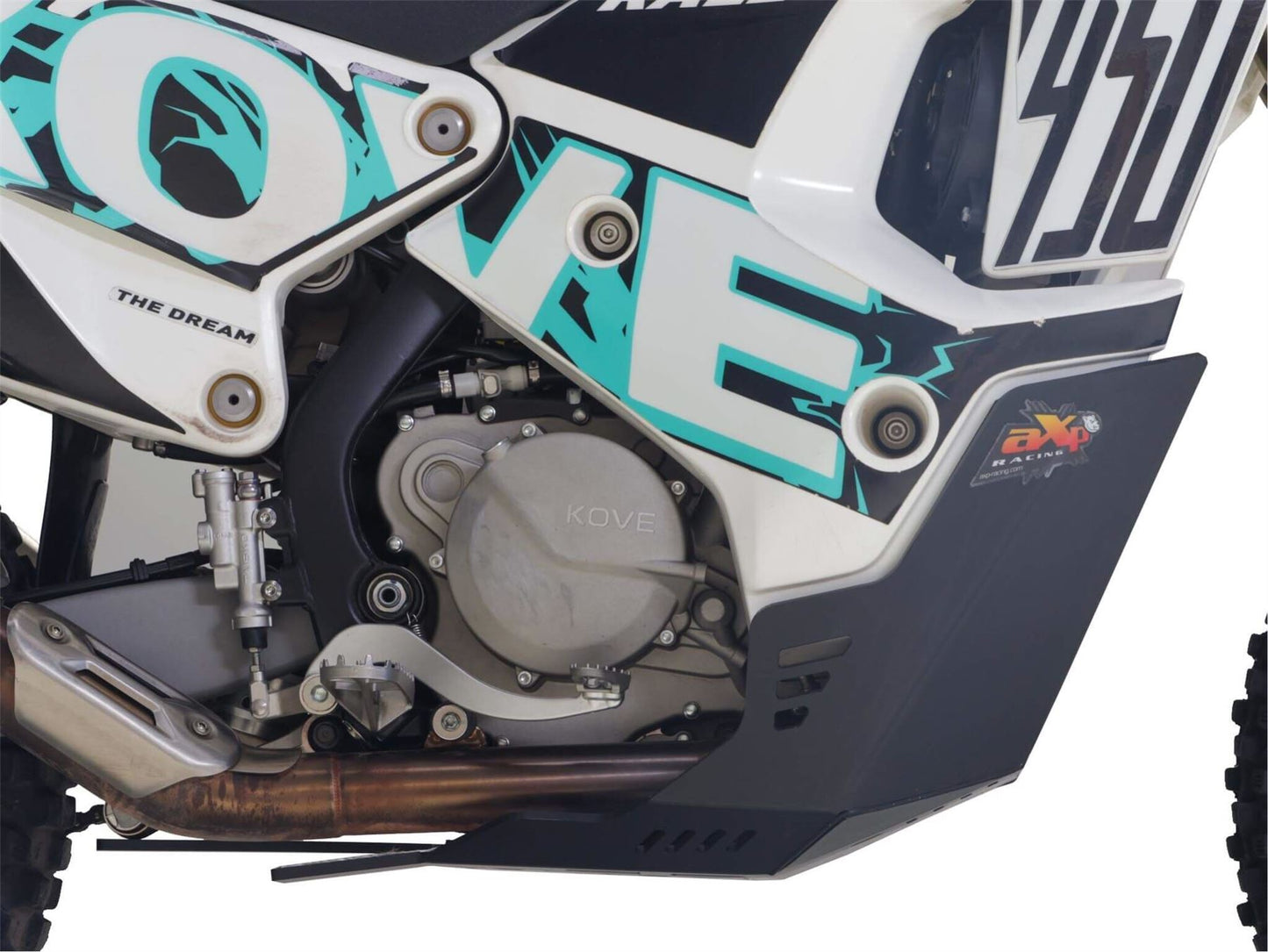AXP RACING Xtrem Skid Plate For 450 Black AX1746