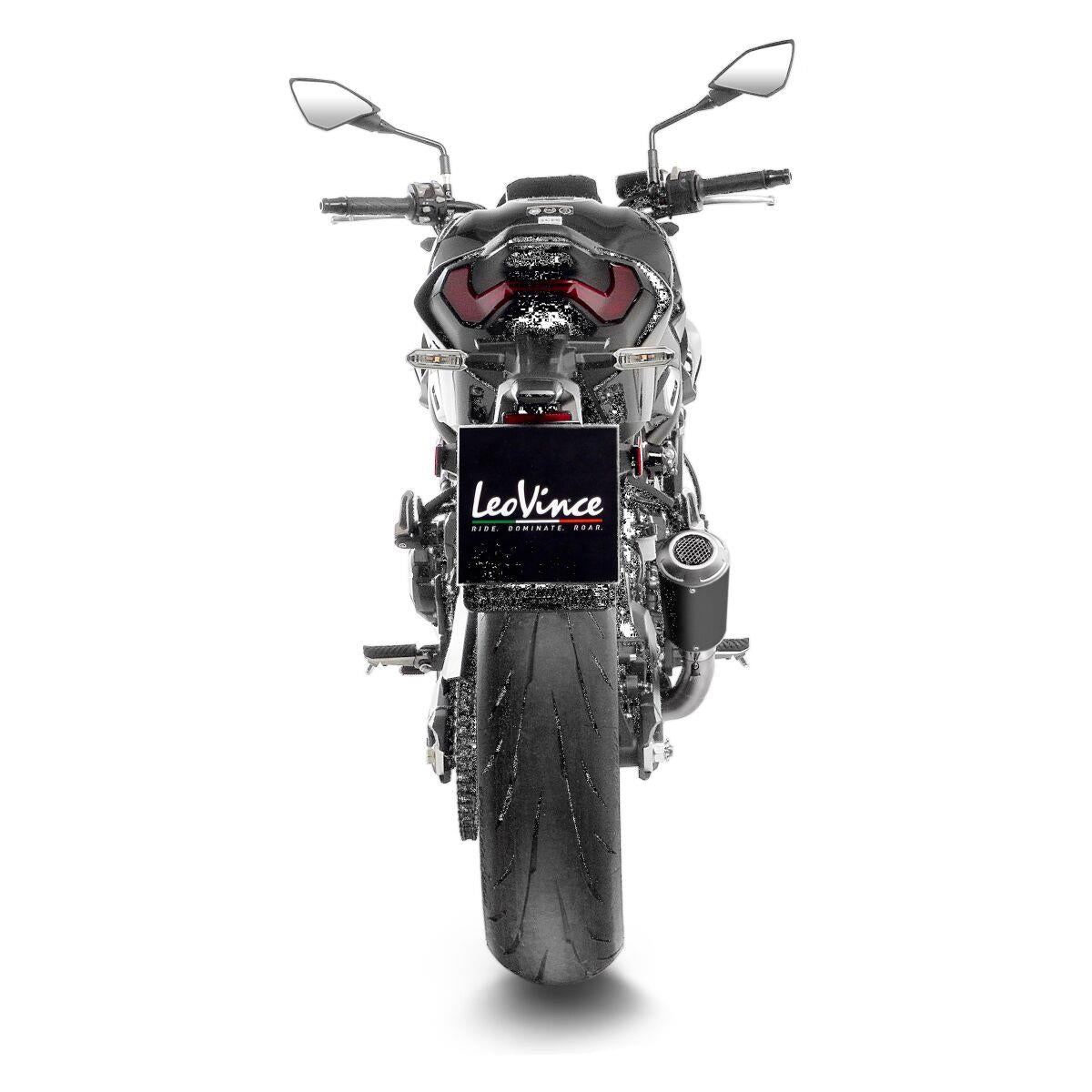 Leovince LV-10 Black Edition Slip-On Muffler For Kawasaki Z 900 ABS 2025 15270B