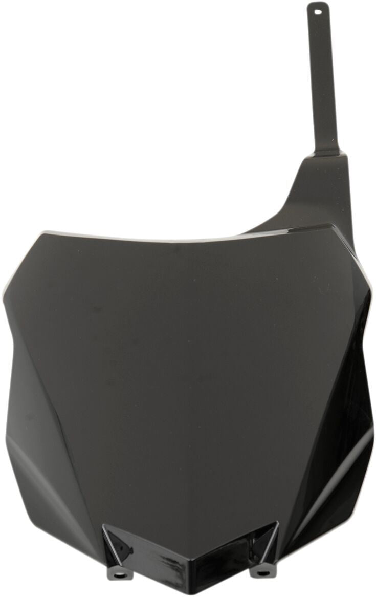 UFO FRONT NUMBER PLATE KAWASAKI KXF250/450 BLACK KA04724001