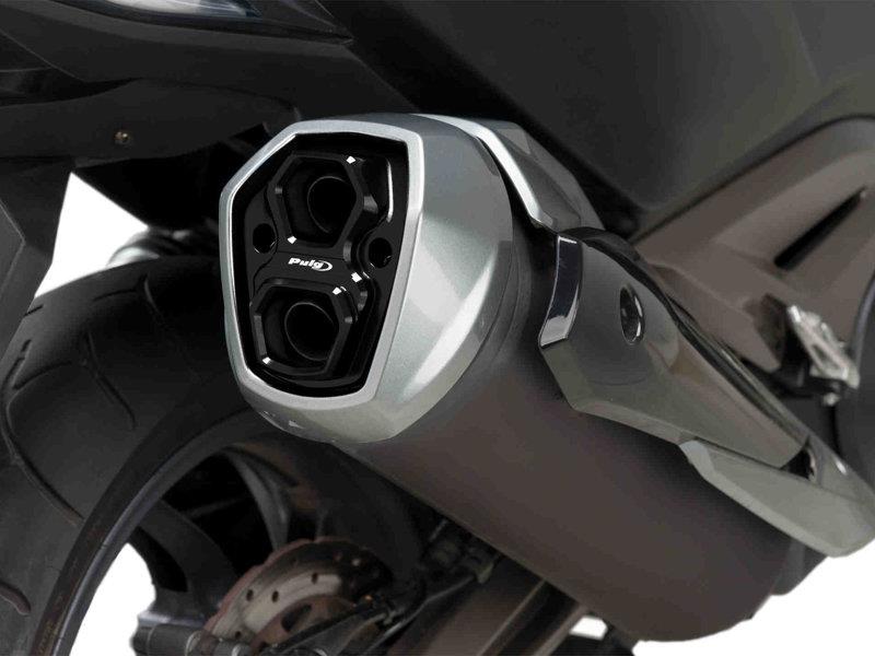 Puig Exhaust End Tube Black 21393H