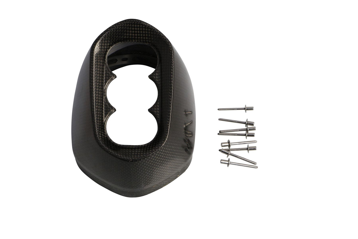 Akrapovic End Cap CF Black V-EC150