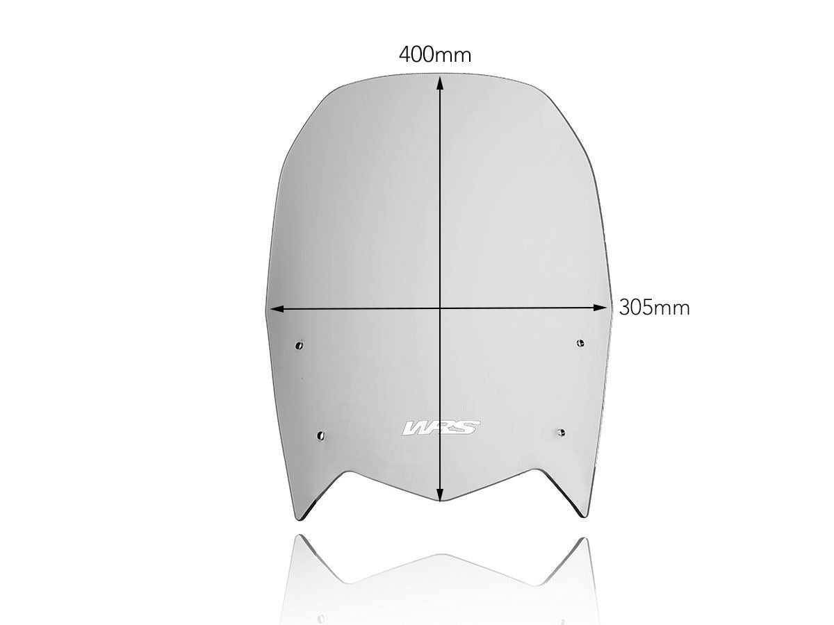 WRS Capo Windscreen Yamaha XTZ 690 Ten700 Smoke Ya014f