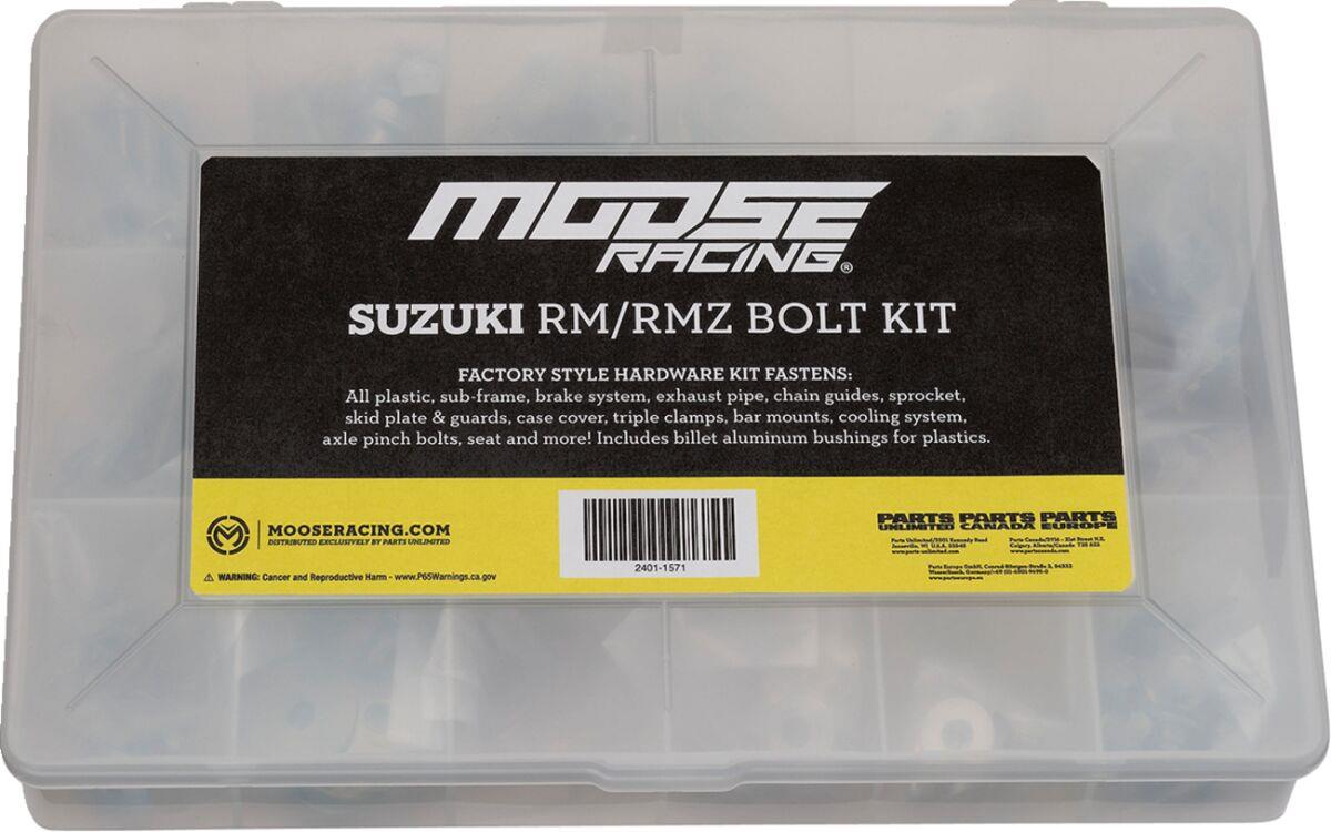 Moose Offroad M1 RM/RMZ Bolt Kit For Suzuki RM-Z 250 2000-2026 Kit BKP-06
