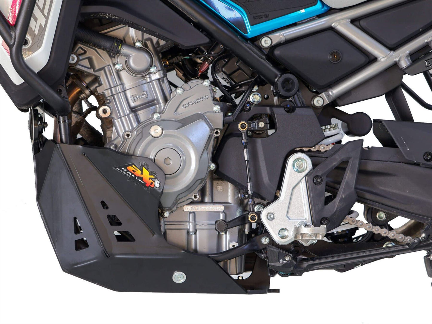 AXP Racing Adventure Skid Plate For CF Moto MT 450 ABS 2024-2025 HDPE AX1766