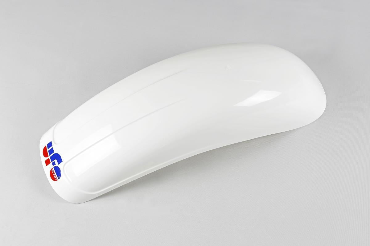 UFO VINTAGE UNI REAR FENDER CROSS LARGE (75-83) WHITE ME08024W