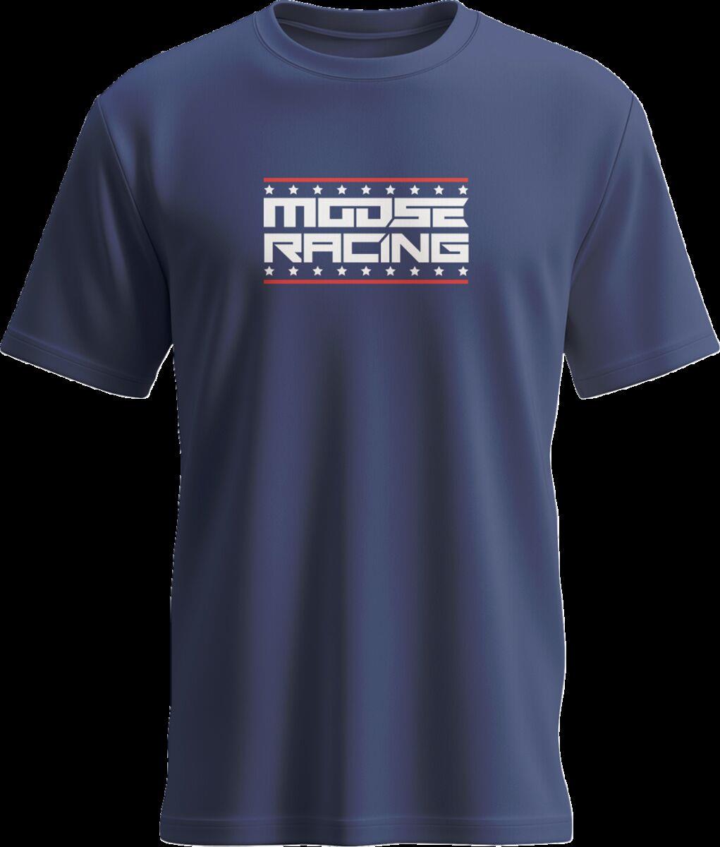 Moose Racing T-Shirt All-American Navy