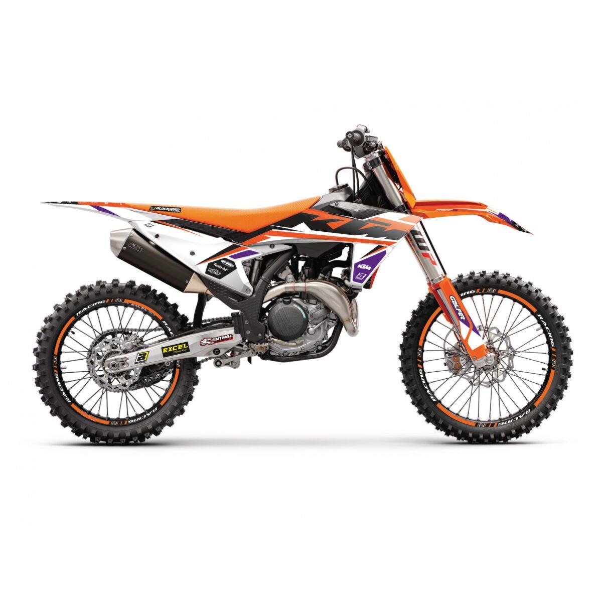 Blackbird Racing Sticker KIT Chrome For KTM EXC 150 TBI 2023-2025 2548ABCRO