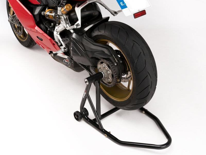 Puig Left Single Swing Arm Stand Black 21291N