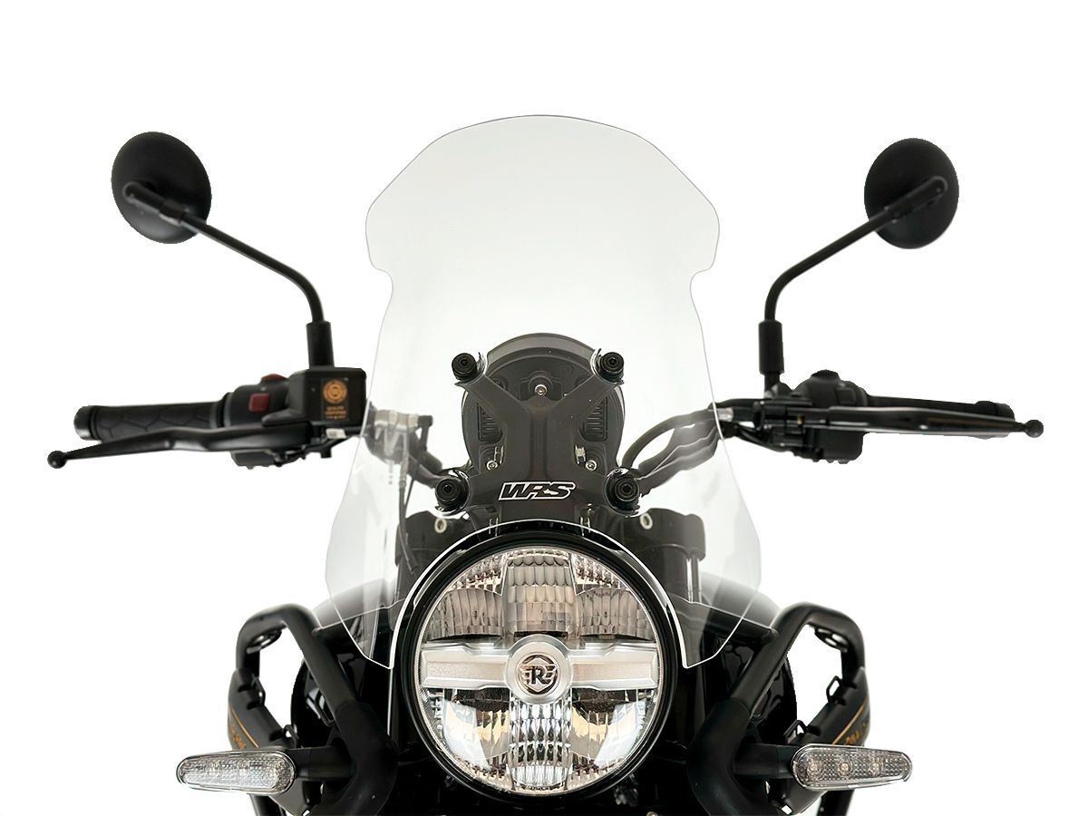 WRS Windscreen Touring Royal Enfield Dual Purpose Clear RE002T