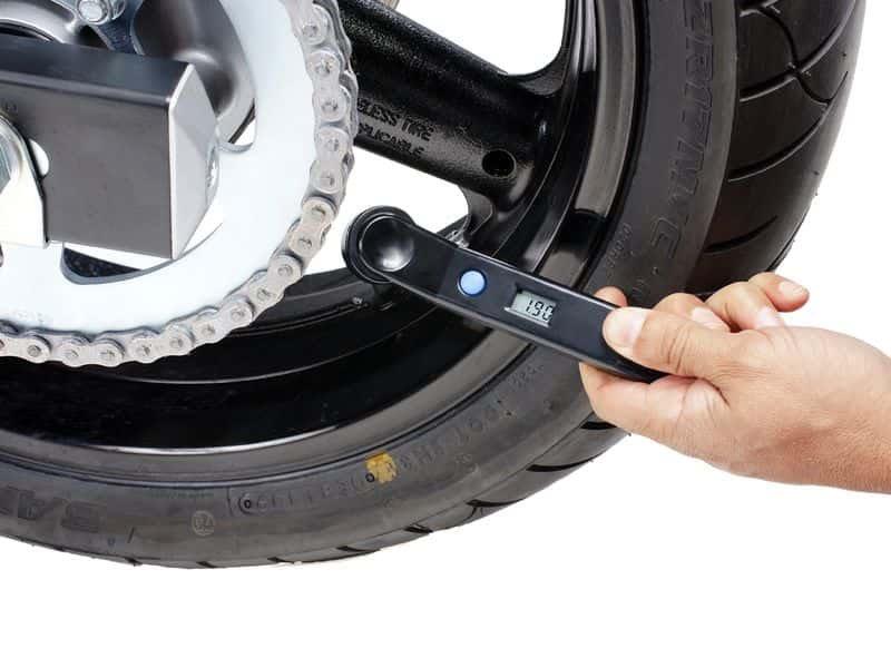 PUIG Digital Tyre Pressure Gauge Black Universal 5401N
