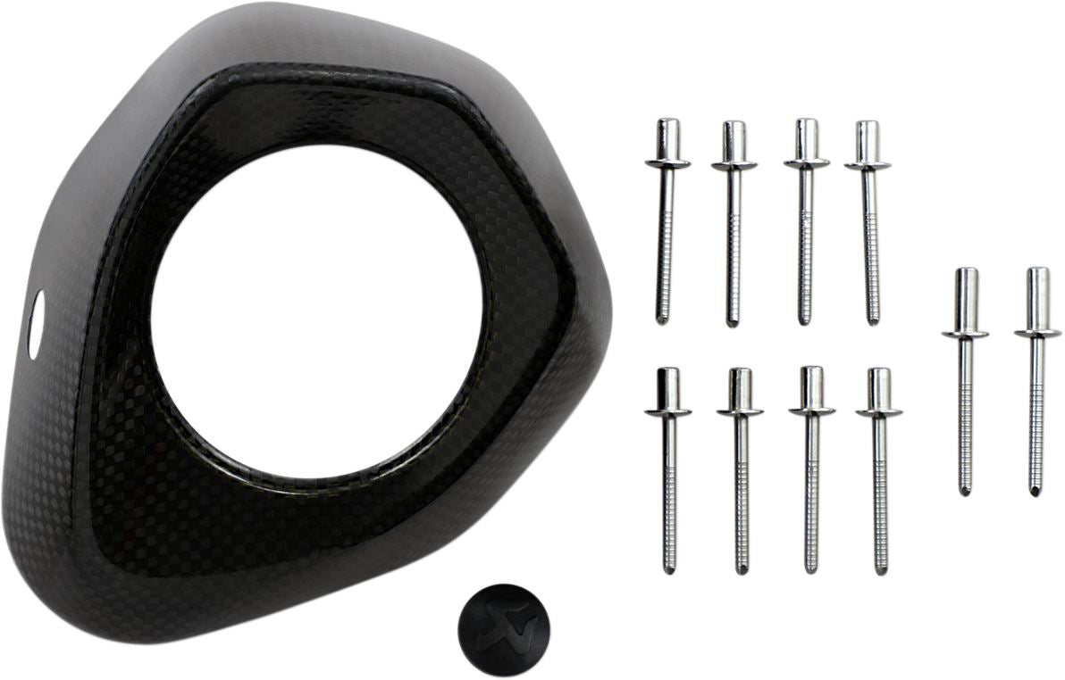 Akrapovic End Cap CF Black V-EC94