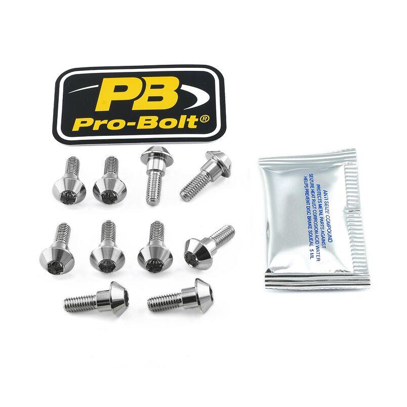Pro Bolt Brake Rotor Mounting Bolt Kit For Yamaha YZF-R6 600 03-26 SS10DISCR1R6