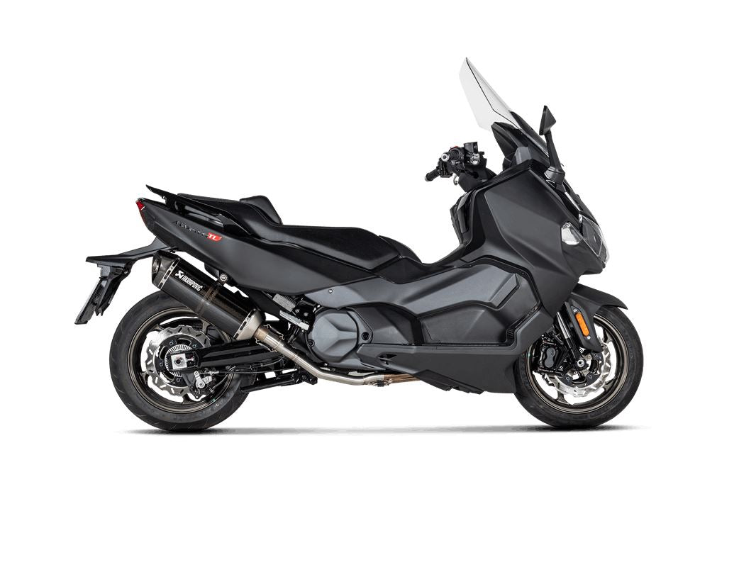 Akrapovic Racing Line Full Exhaust System Scooter Black For SYM MAXSYM 500 TL 2020 S-SY5R1-RC