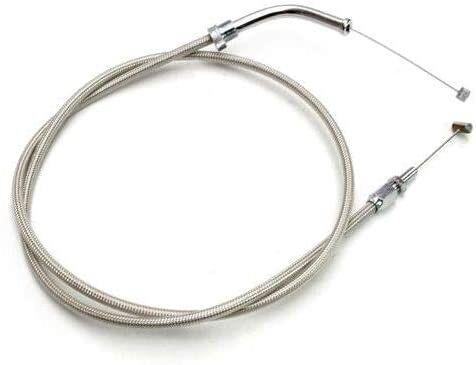 Motion Pro Throttle Cable For Kawasaki VN 900 2006-2025 Silver 63-0357