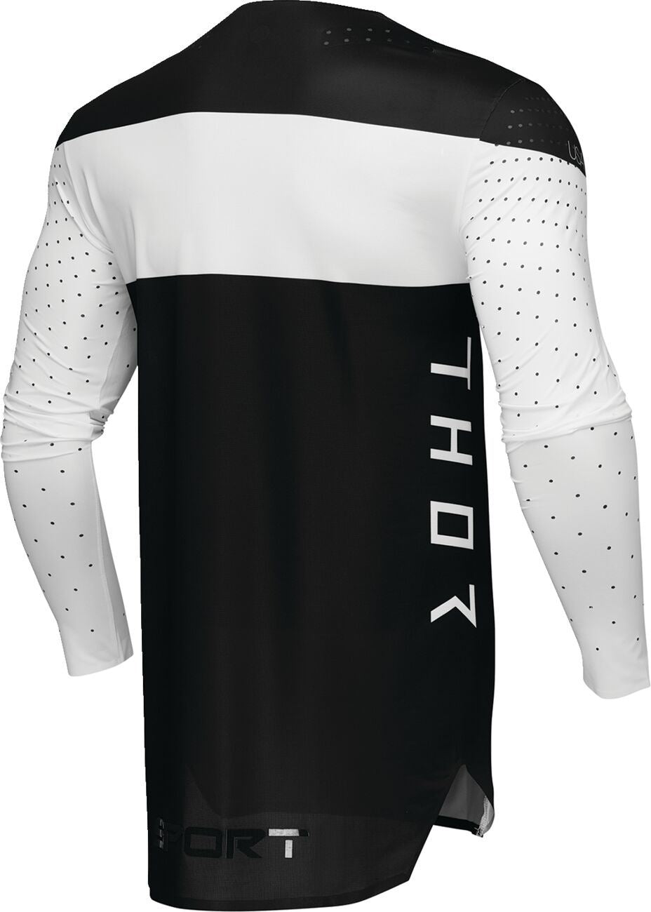 THOR SPORTMODE Strike Jersey BLACK 2024 Model
