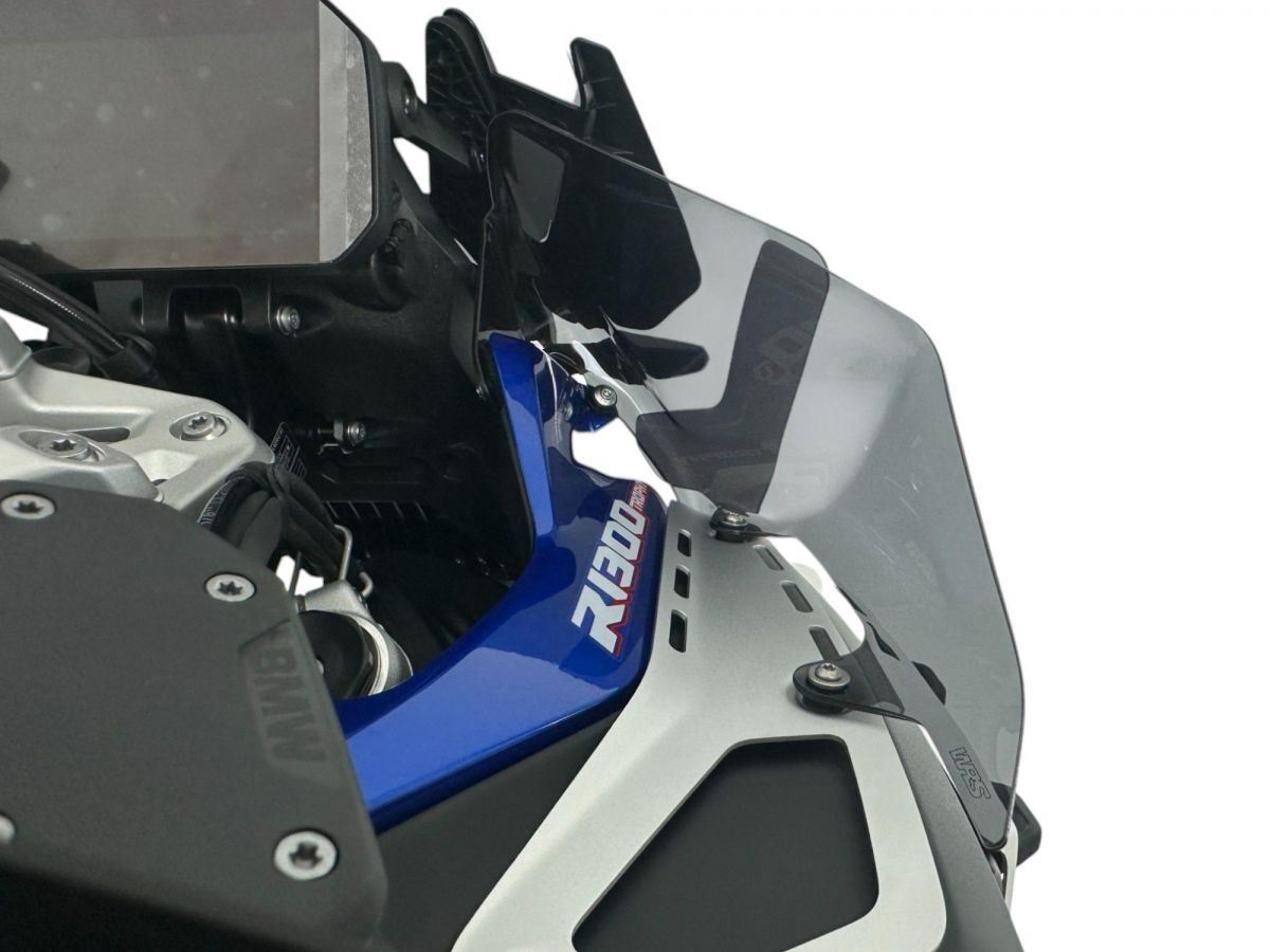 WRS Side Deflectors Tank For BMW R1300GS Adventure Dark Smoke Bm110fs