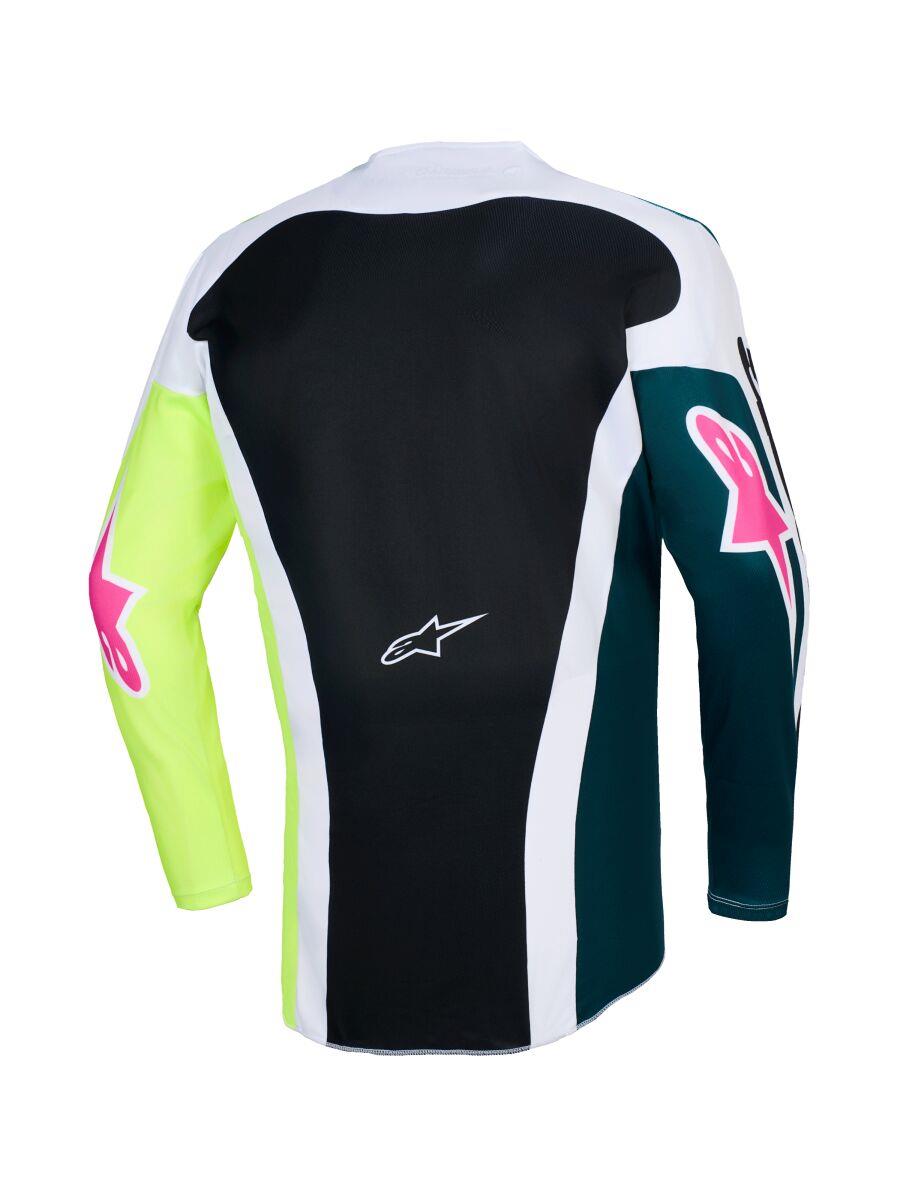 ALPINESTARS Racer Portl Jersey GRN/WH/BLK 2025 Model