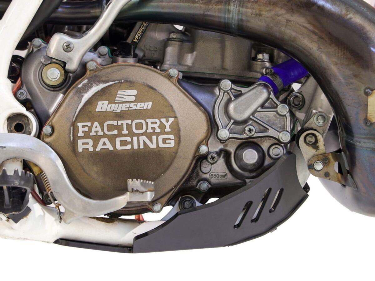 AXP Racing Skid Plate For Honda CR 250 R 1992-1996 Black PA6 Ertalon Each AX1736
