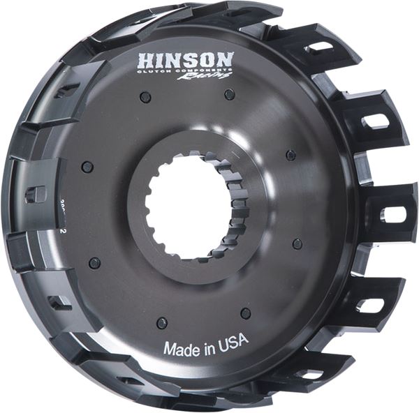 Hinson Racing Clutch Basket For Honda CRF 250 R 2022-2027 Black H894-B-2201