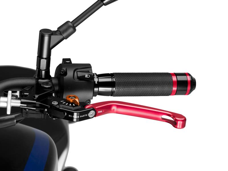 Puig Folding V3 Clutch (Red Lever With Blue Selector) Orange 5250H