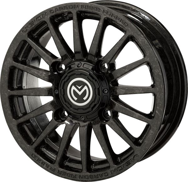 Moose Utility 325X Carbon Fiber 15X6 4/156 5+1 Alloy Quad UTV Wheel