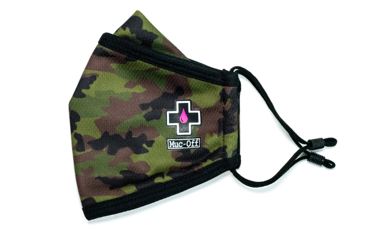 Muc-Off Reusable Face Mask WOODLAND CAMO - S
