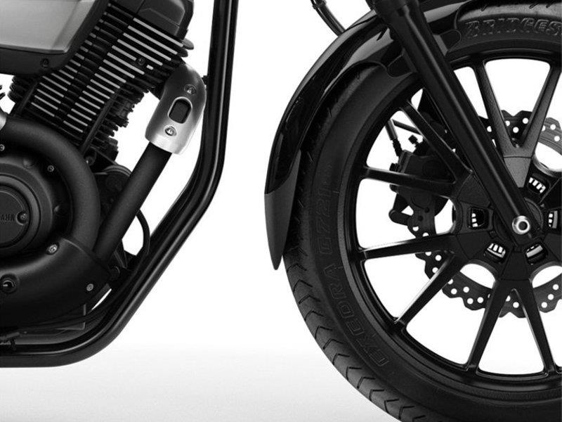 PUIG Front Fender Extender Black for Yamaha XV 950/R 14-20 9289N