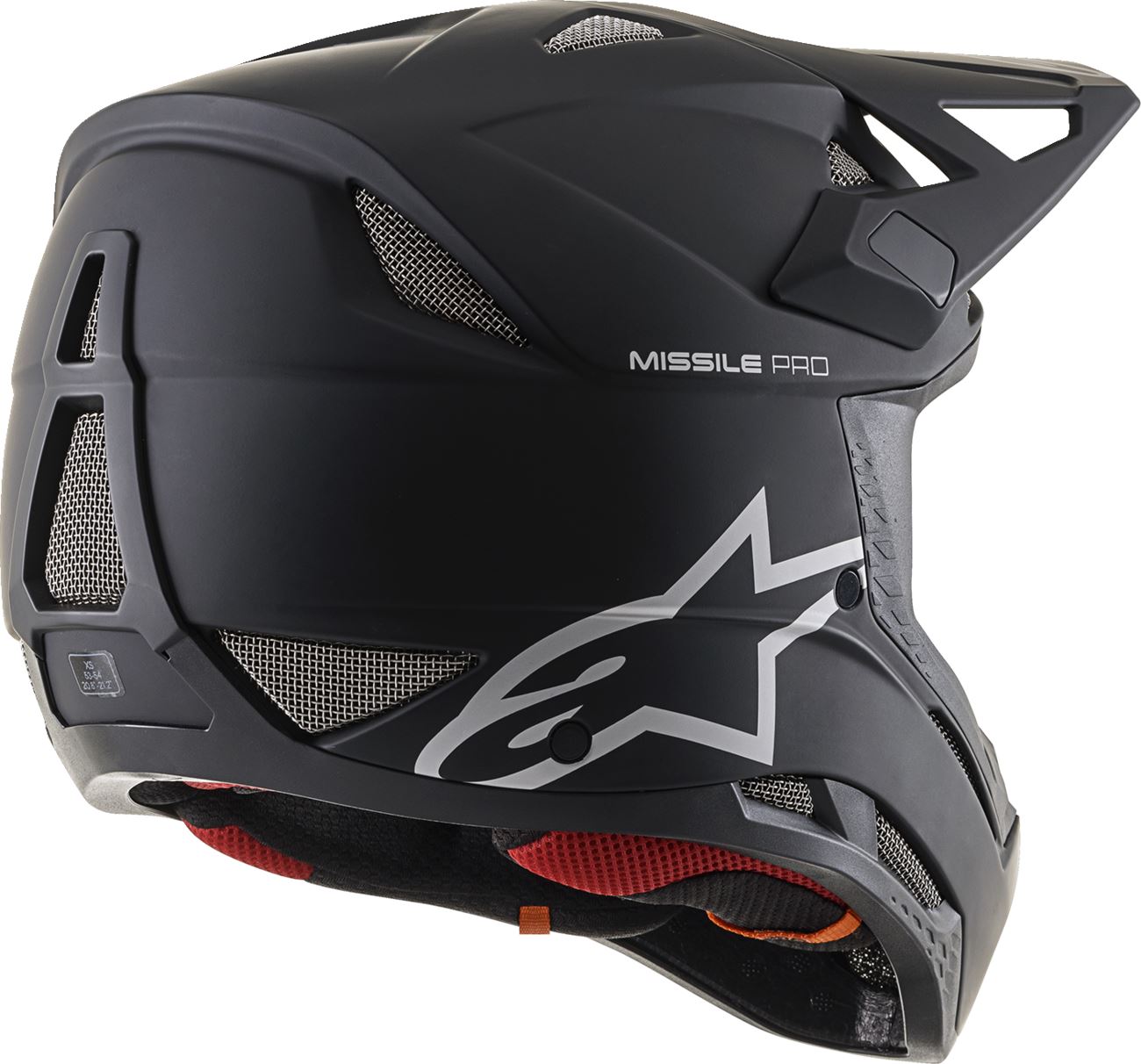 ALPINESTARS Missile Pro Black MISS-PRO MX Helmet