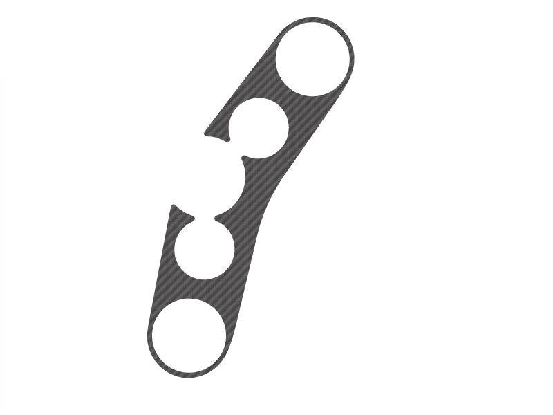 PUIG Xtreme Yoke Protector Carbon Look for Suzuki GSR 750 11-16 5817C