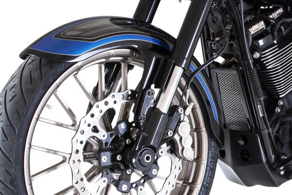 Arlen Ness Profile Front Fender Gray Steel For HD FXLR 1750 ABS 06-20 06-768