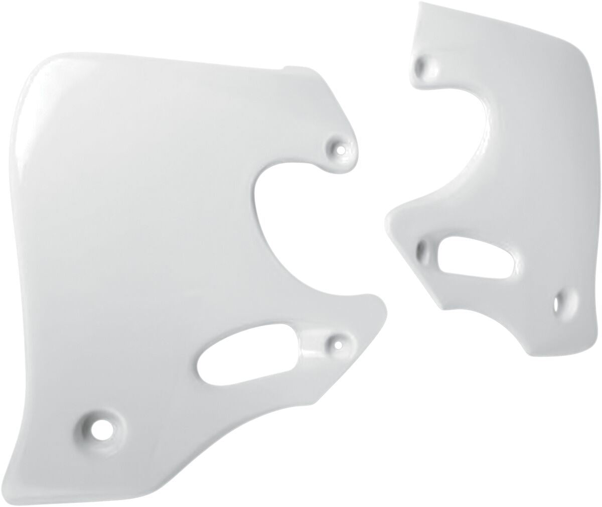 UFO RADIATOR COVERS HONDA CR125/250 WHITE HO02653041